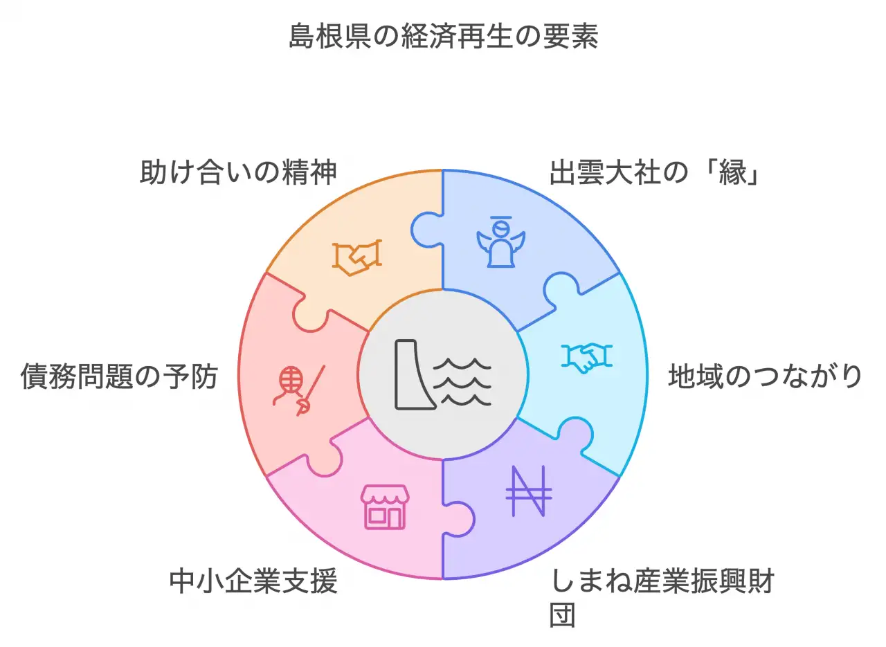 島根県の経済再生の要素