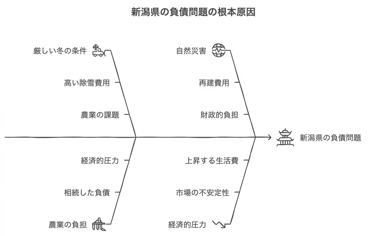 新潟県の負債問題の根本原因