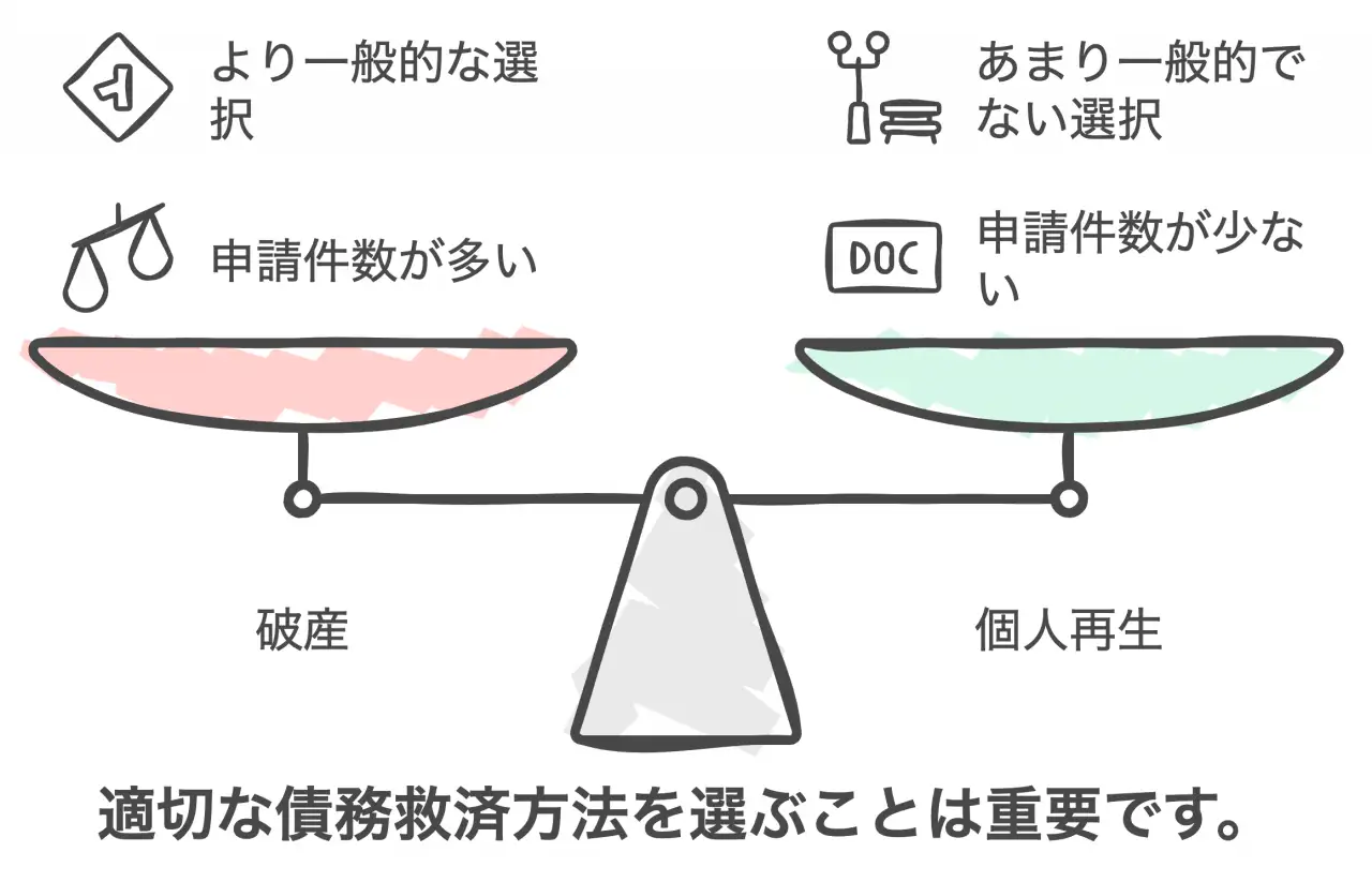 適切な債務整理方法の選択