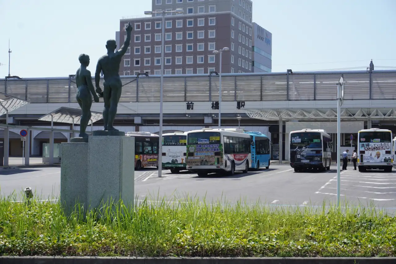 前橋駅前